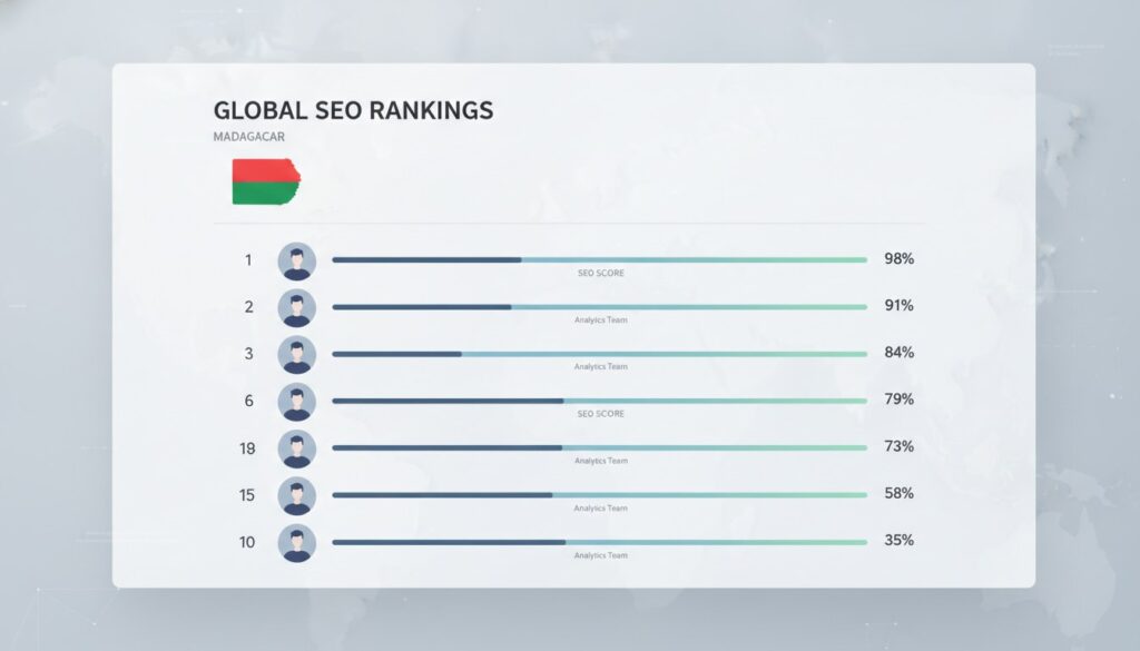 Qui sont les meilleurs consultants SEO à Madagascar ?