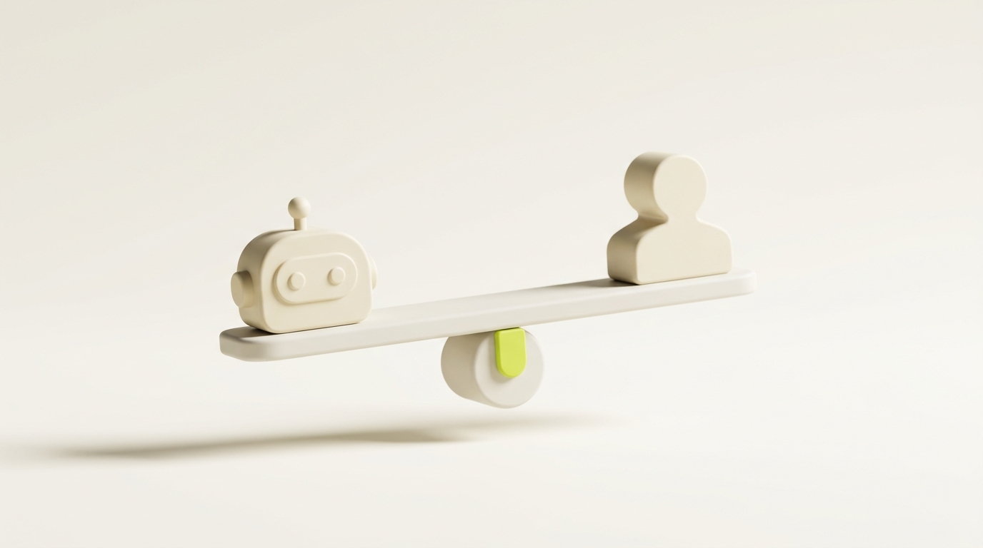 Illustration : Quand faut-il privilégier l’intelligence artificielle vs l’expertise humaine