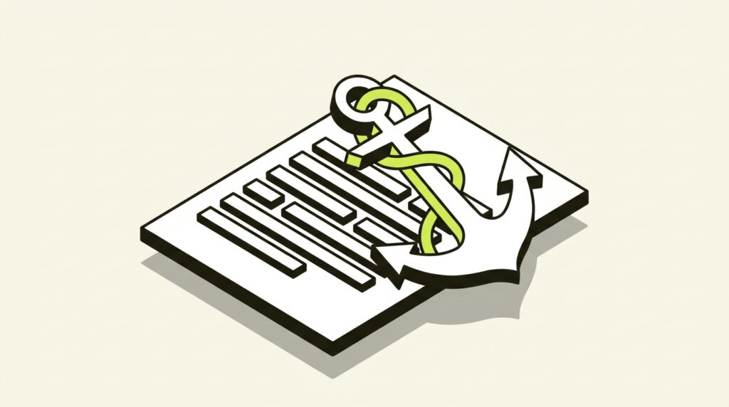 Définition ancre de lien : types, exemples et bonnes pratiques