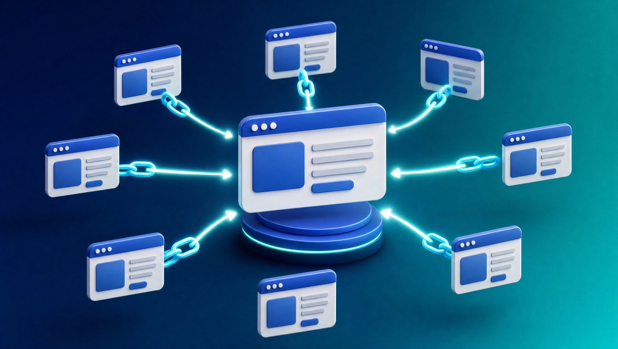 Site recevant plusieurs backlinks depuis d’autres sites