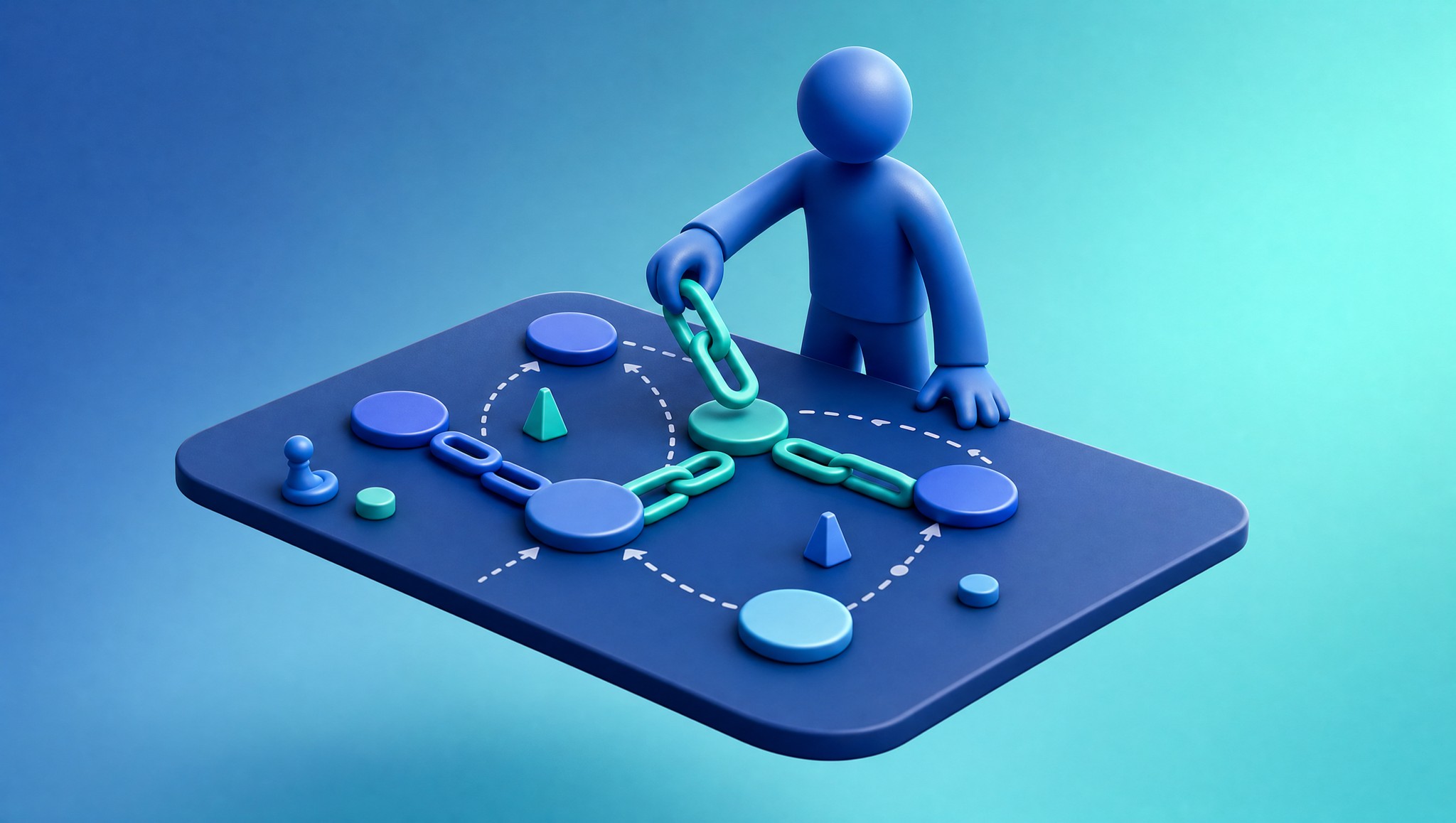 Netlinking présenté comme une stratégie construite