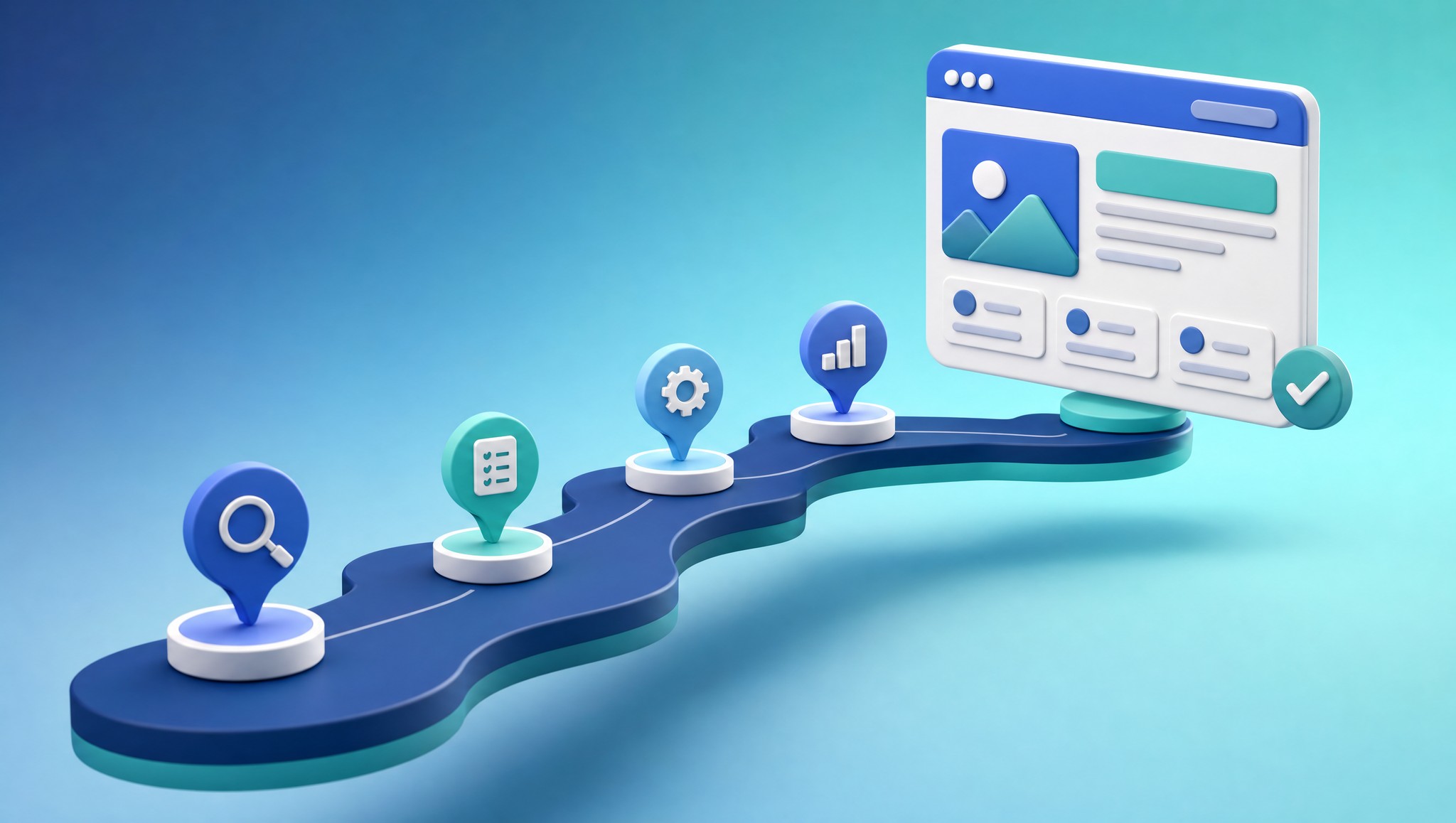 Étapes successives d’un projet de refonte de site web